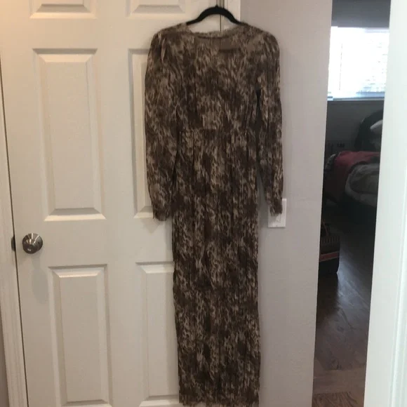 NWOT Free People Dreamtime Leopard Dress - Picture 7 of 10